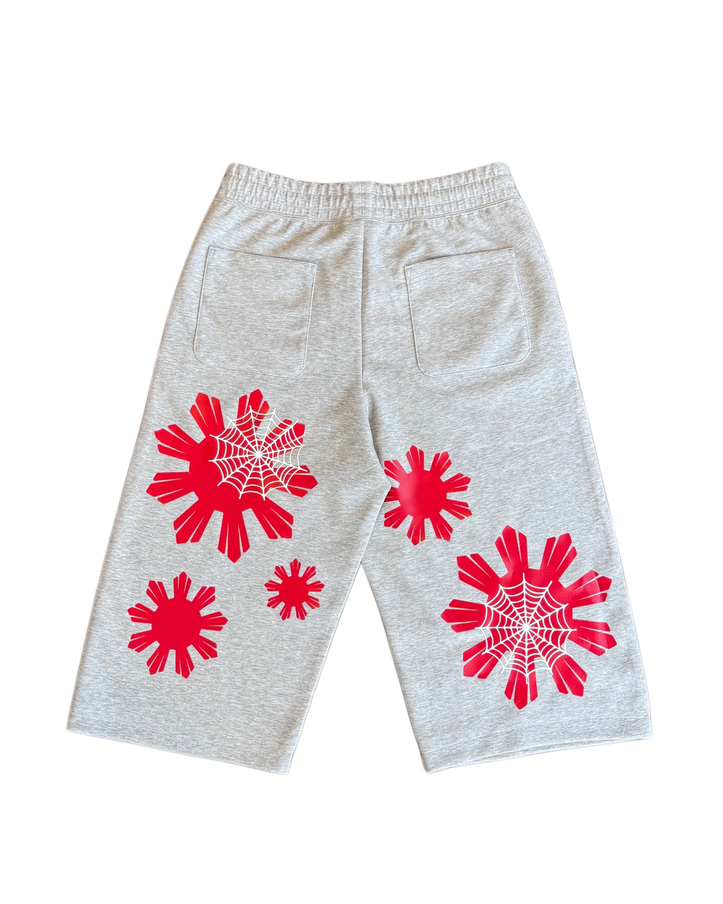 1 OF 1 KODA CUSTOM SPIDER-MAN 3/4 SWEATPANTS (ONLY 5 BEING MADE)