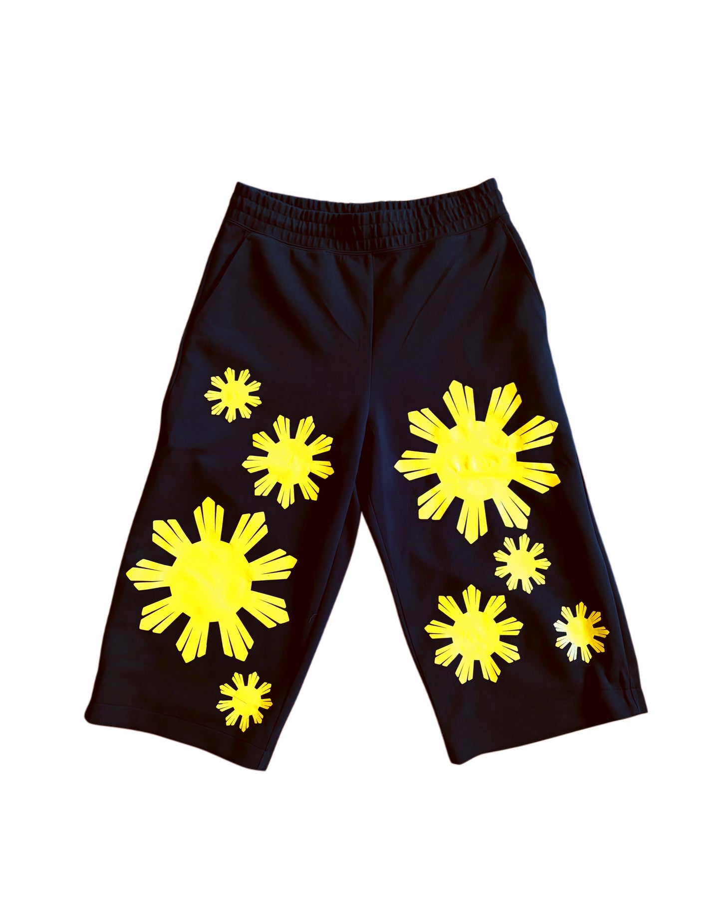 SIGNATURE KODA 3/4 SWEATPANTS (YELLOW SUNS)